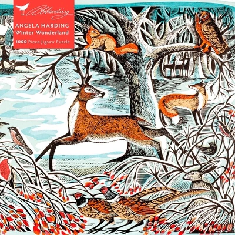 Adult Sustainable Jigsaw Puzzle: Angela Harding: Winter Wonderland