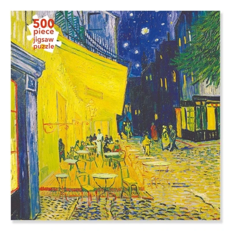 Adult Jigsaw Puzzle Vincent van Gogh: Cafe Terrace (500 pieces)