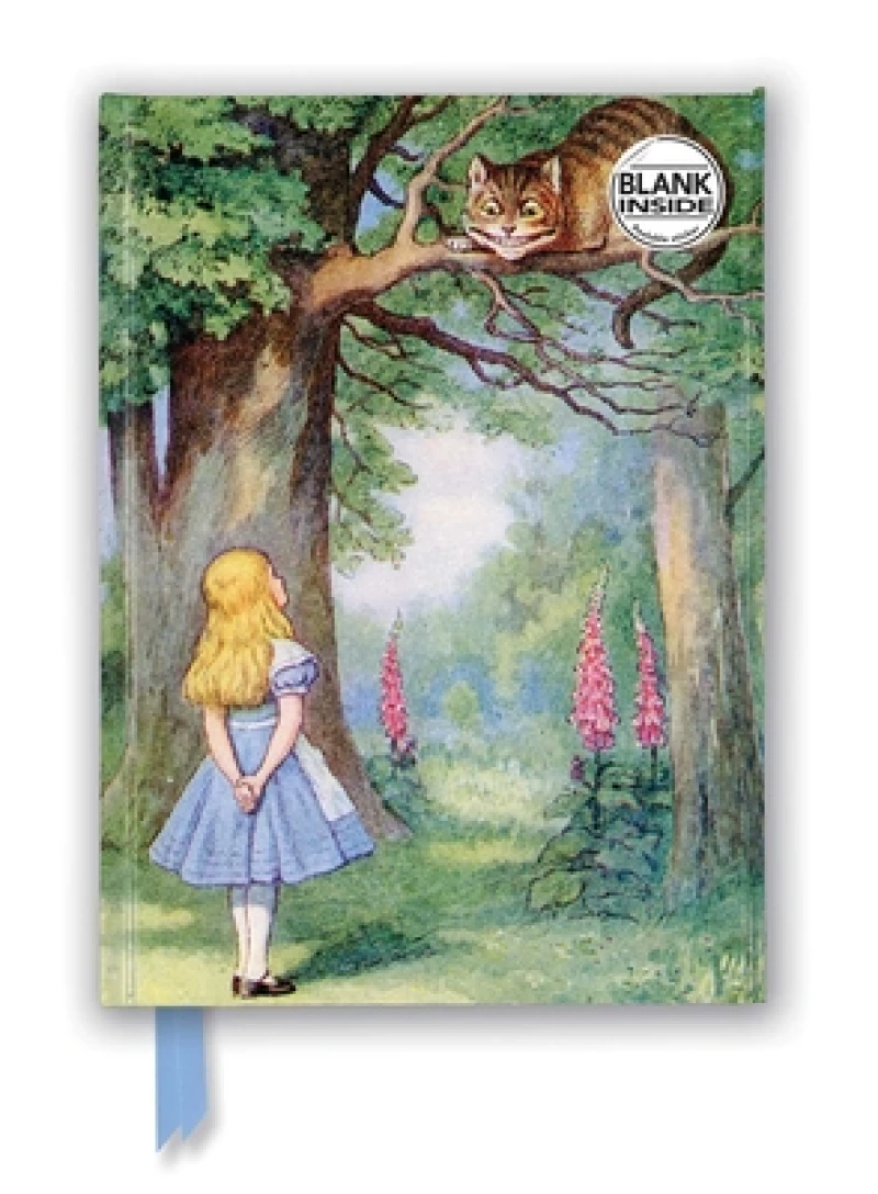 John Tenniel: Alice and the Cheshire Cat (Foiled Blank Journal)