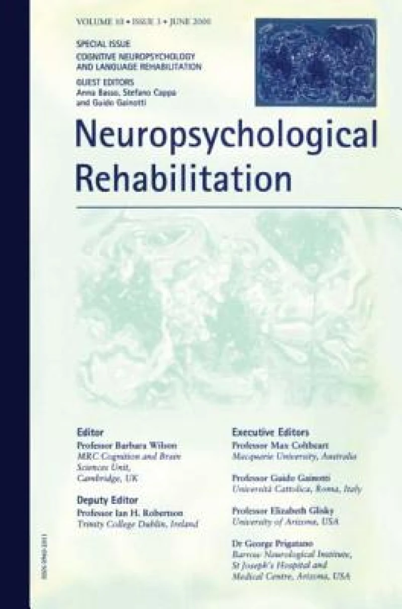 Cognitive Neuropsychology and Language Rehabilitation