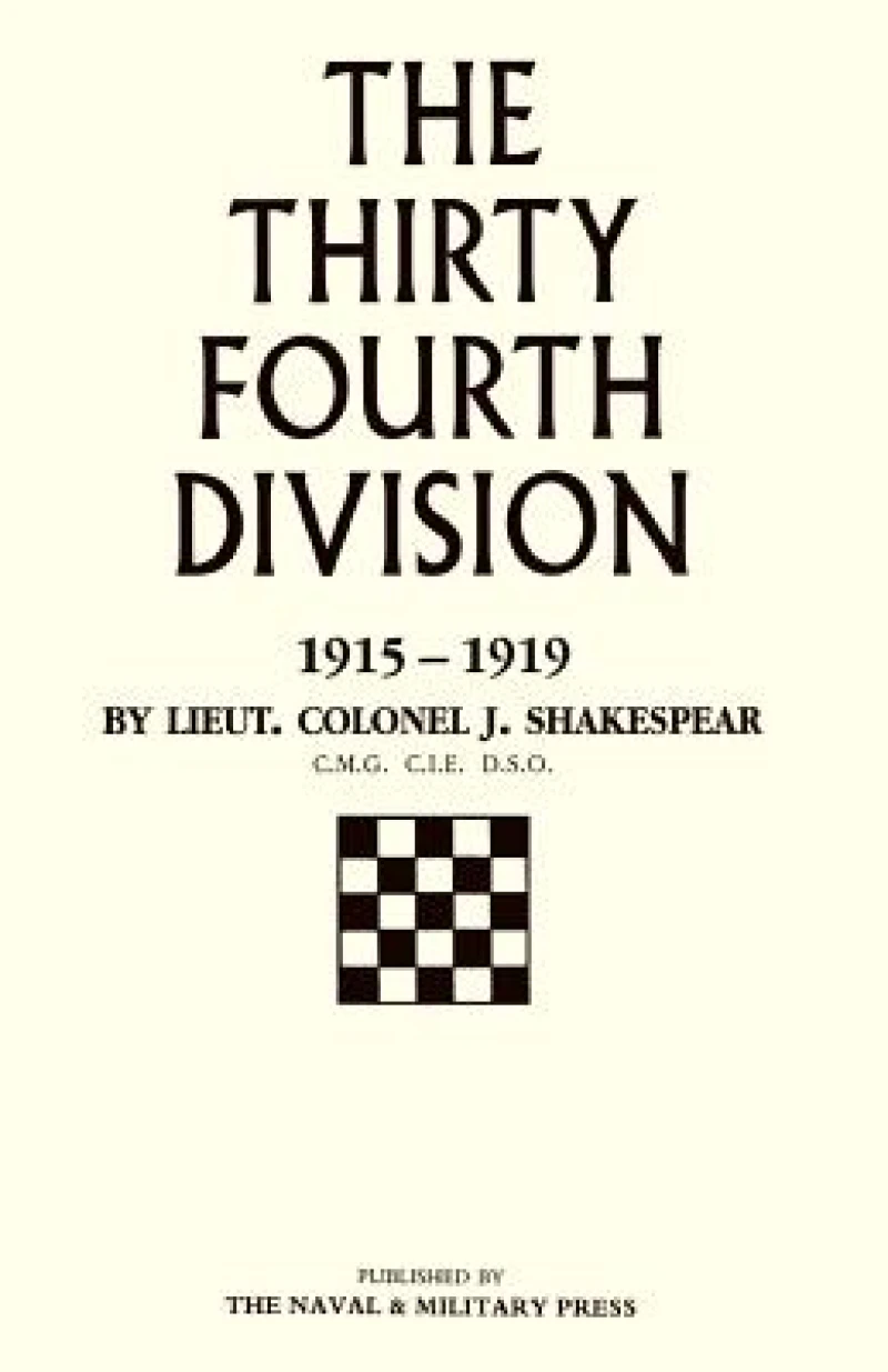 Thirty-fourth Division, 1915-1919