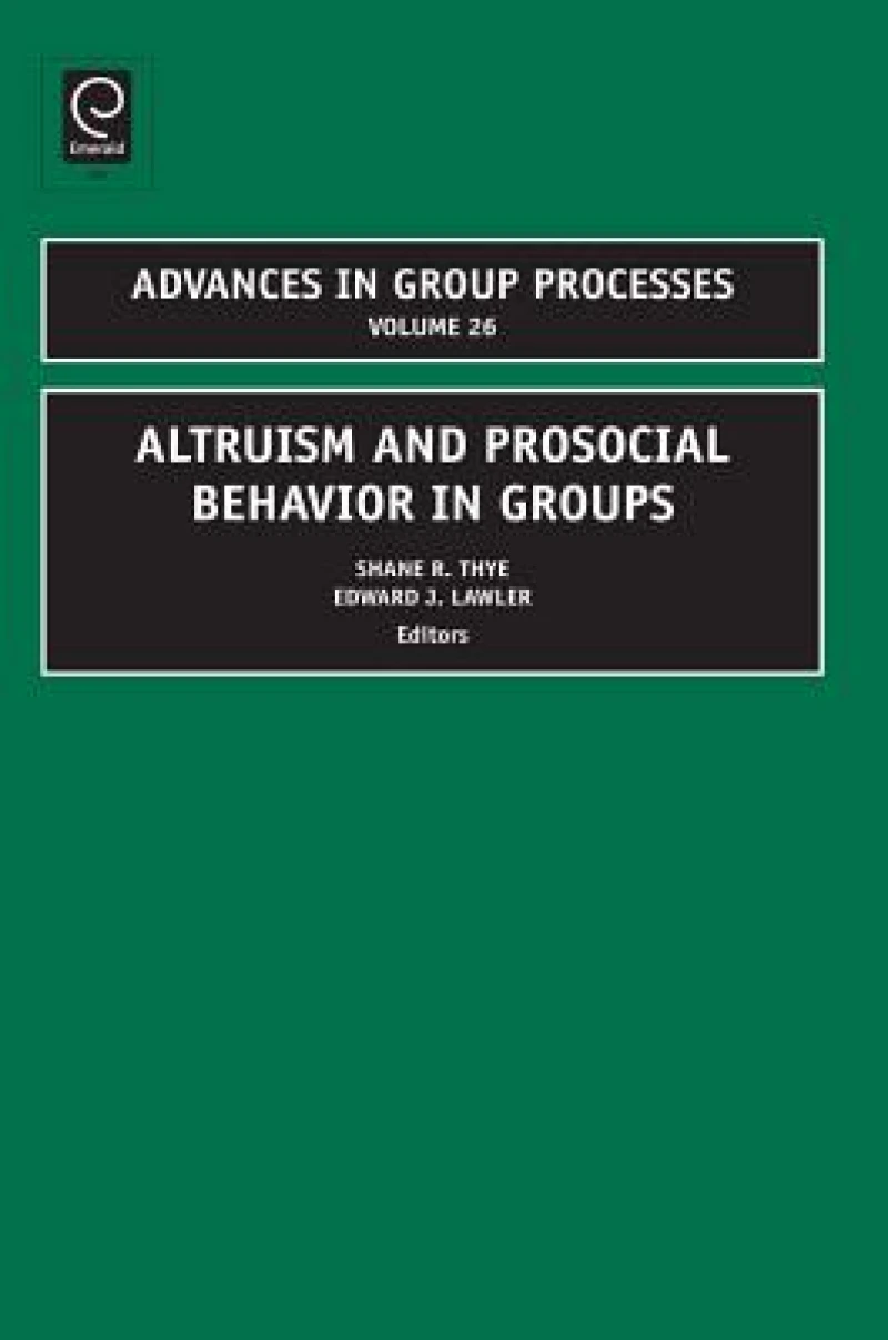 Altruism and Prosocial Behavior in Groups