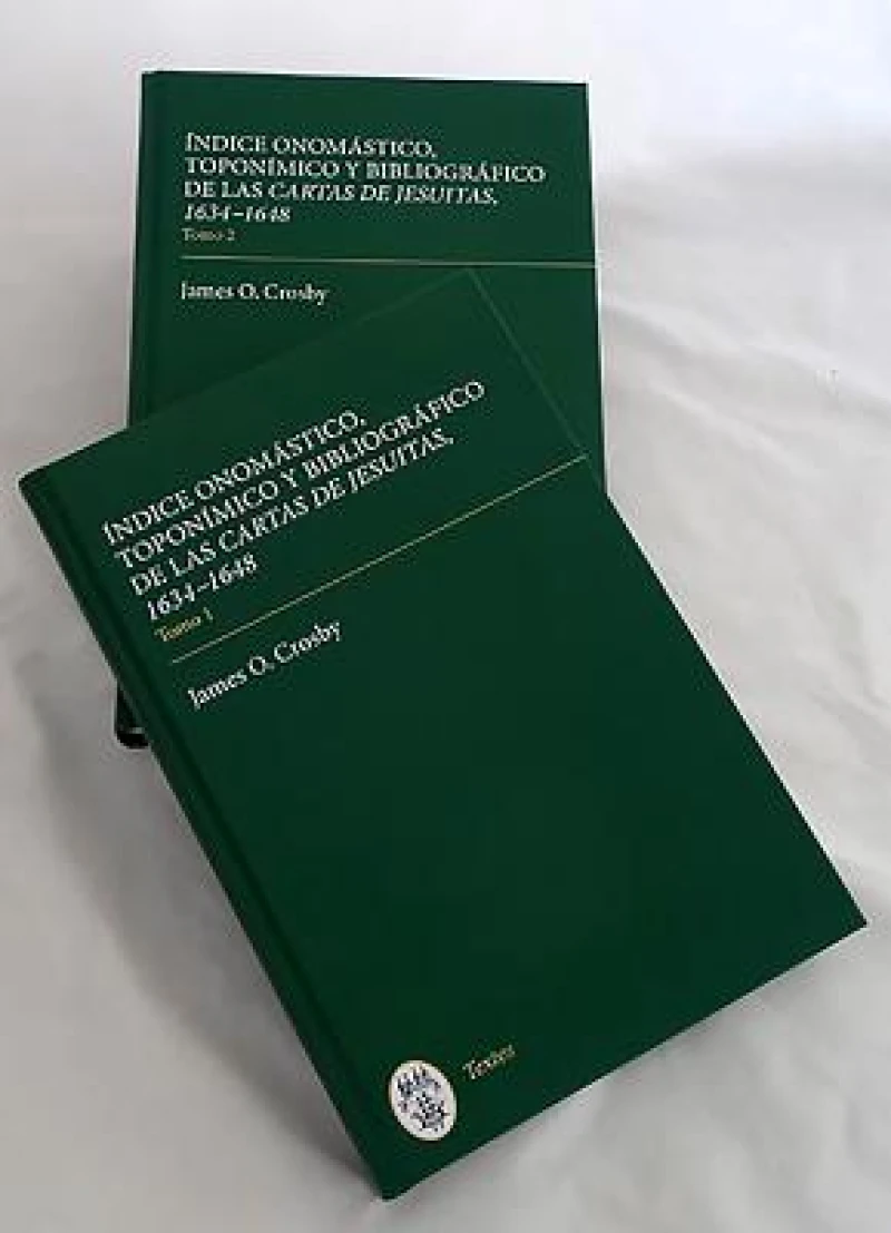 Indice onomastico, toponimico y bibliografico de las Cartas de Jesuitas, 1634-1648