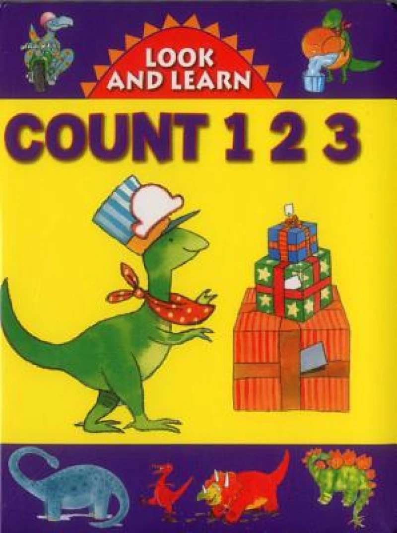 Look and Learn with Little Dino: Count 123