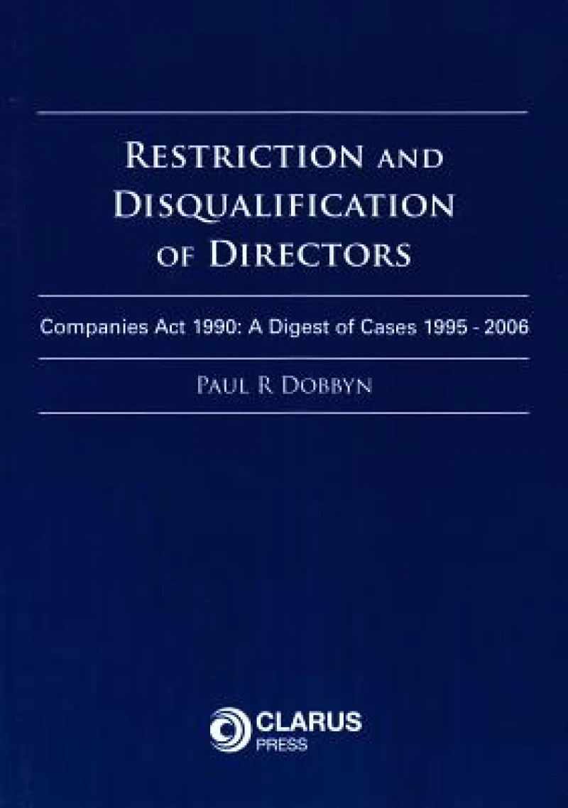 Restriction and Disqualification of Directors