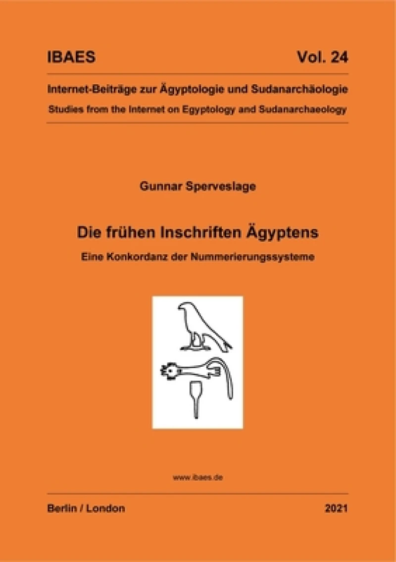 Die fruhen Inschriften Agyptens