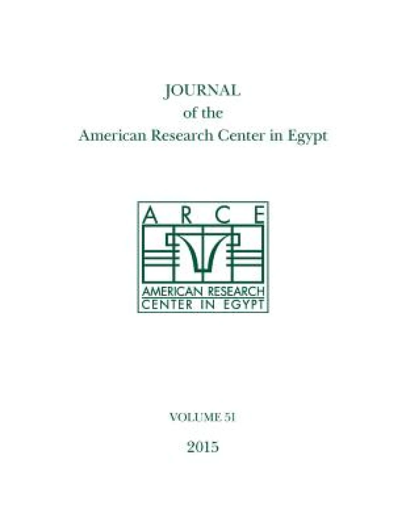 Journal of the American Research Center in Egypt, Volume 51 (2015)