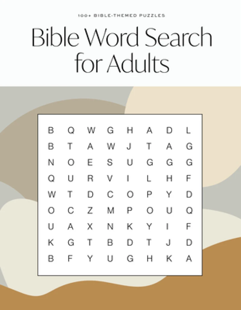 Bible Word Search for Adults