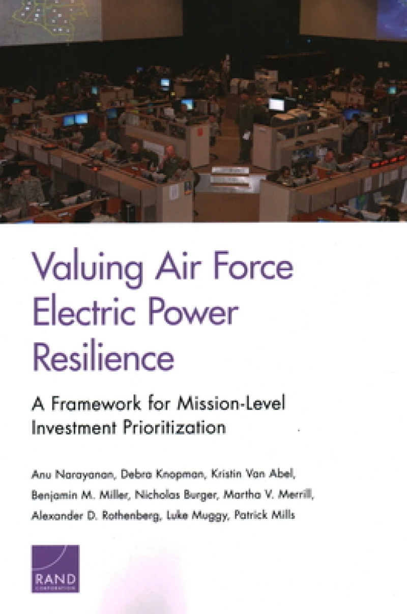 Valuing Air Force Electric Power Resilience