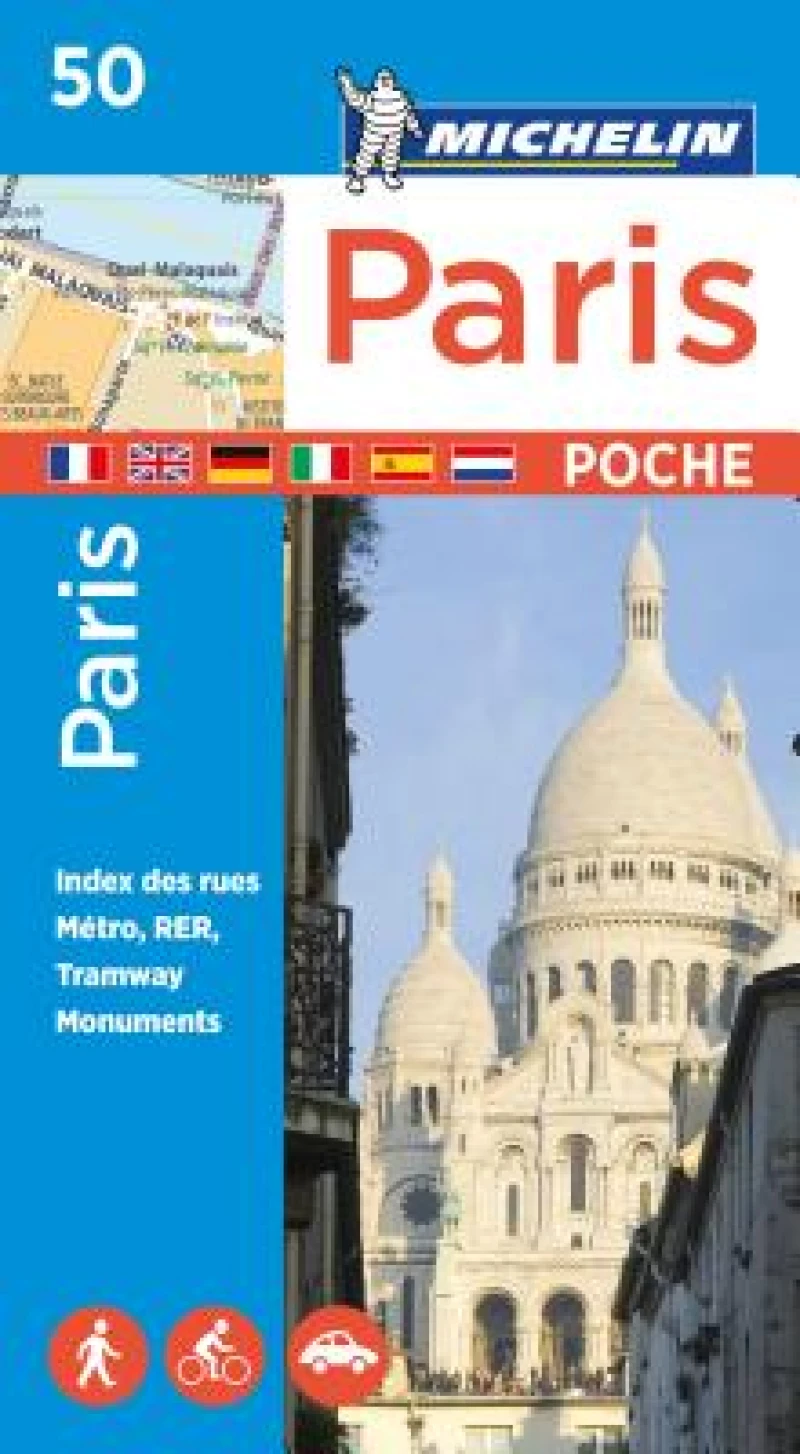 Paris Pocket - Michelin City Plan 50