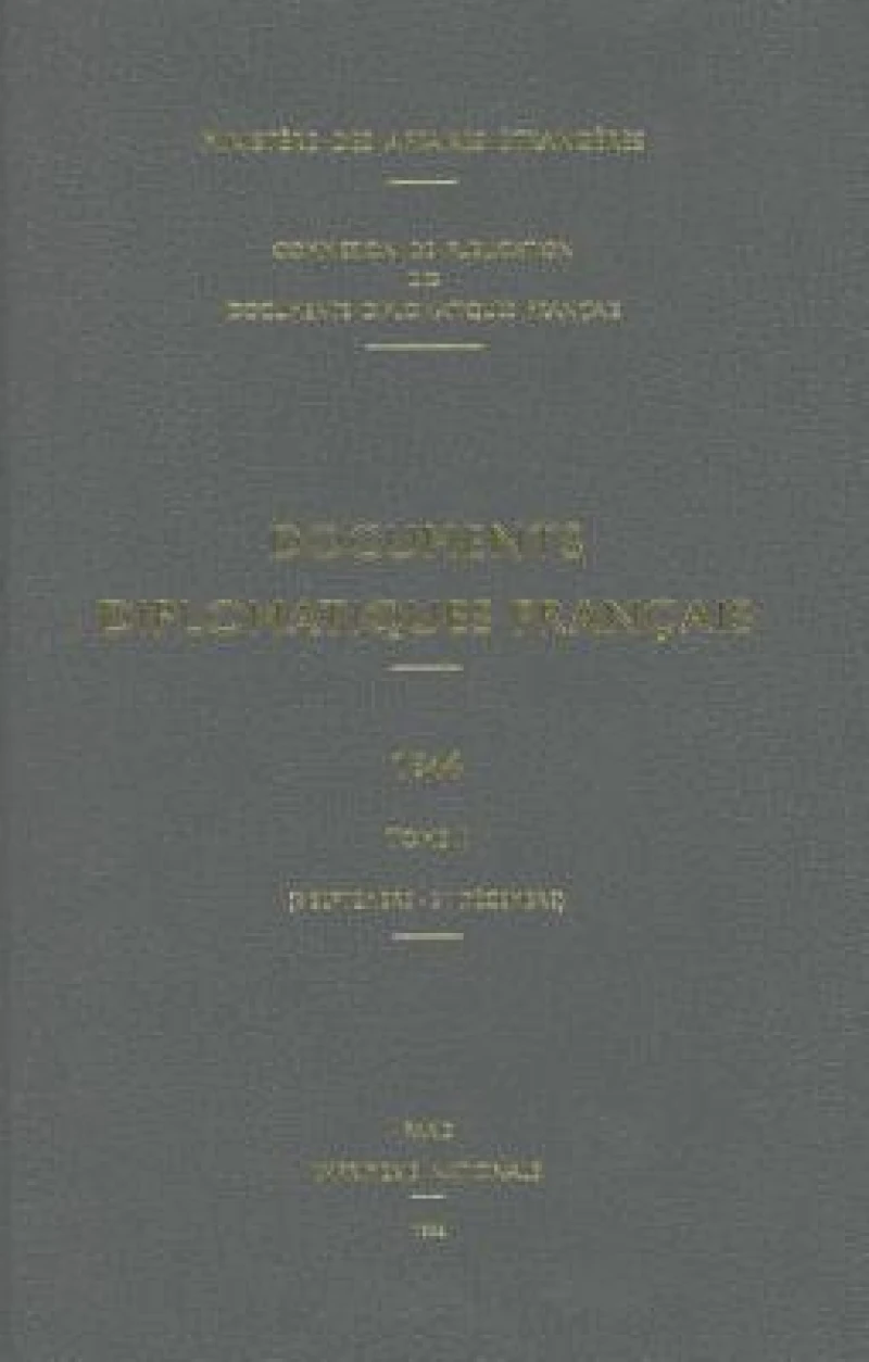 Documents Diplomatiques Francais