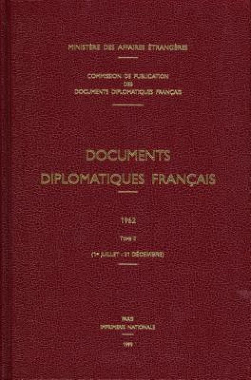 Documents Diplomatiques Francais