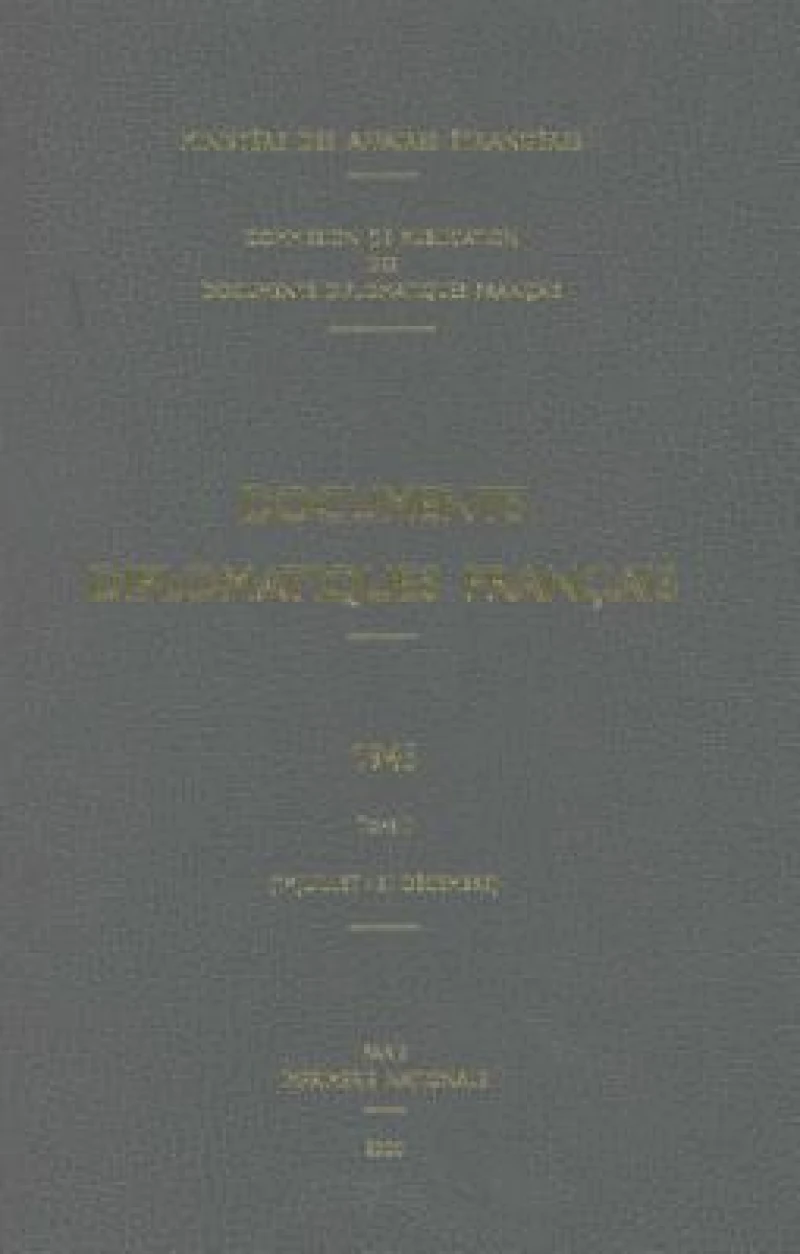 Documents Diplomatiques Francais