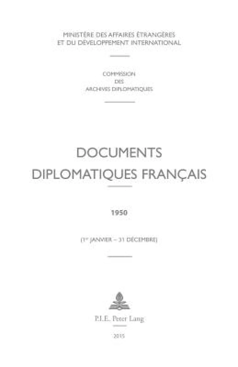 Documents Diplomatiques Francais