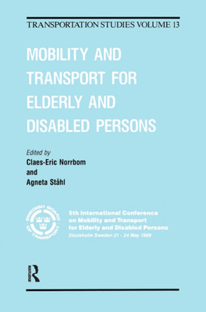 Mobility and Transport for Elderly and Disabled Patients