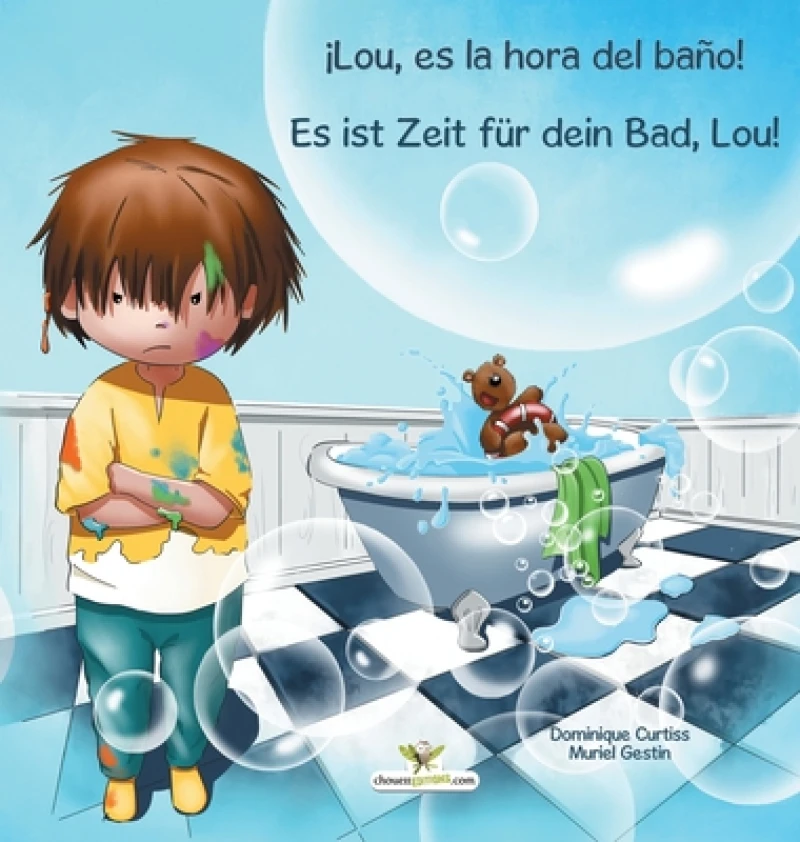 ¡Lou, es la hora del bano! - Es ist Zeit fur dein Bad, Lou!