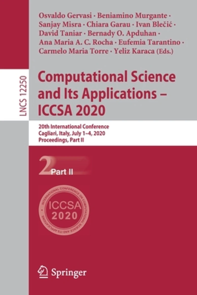 Computational Science and Its Applications – ICCSA 2020
