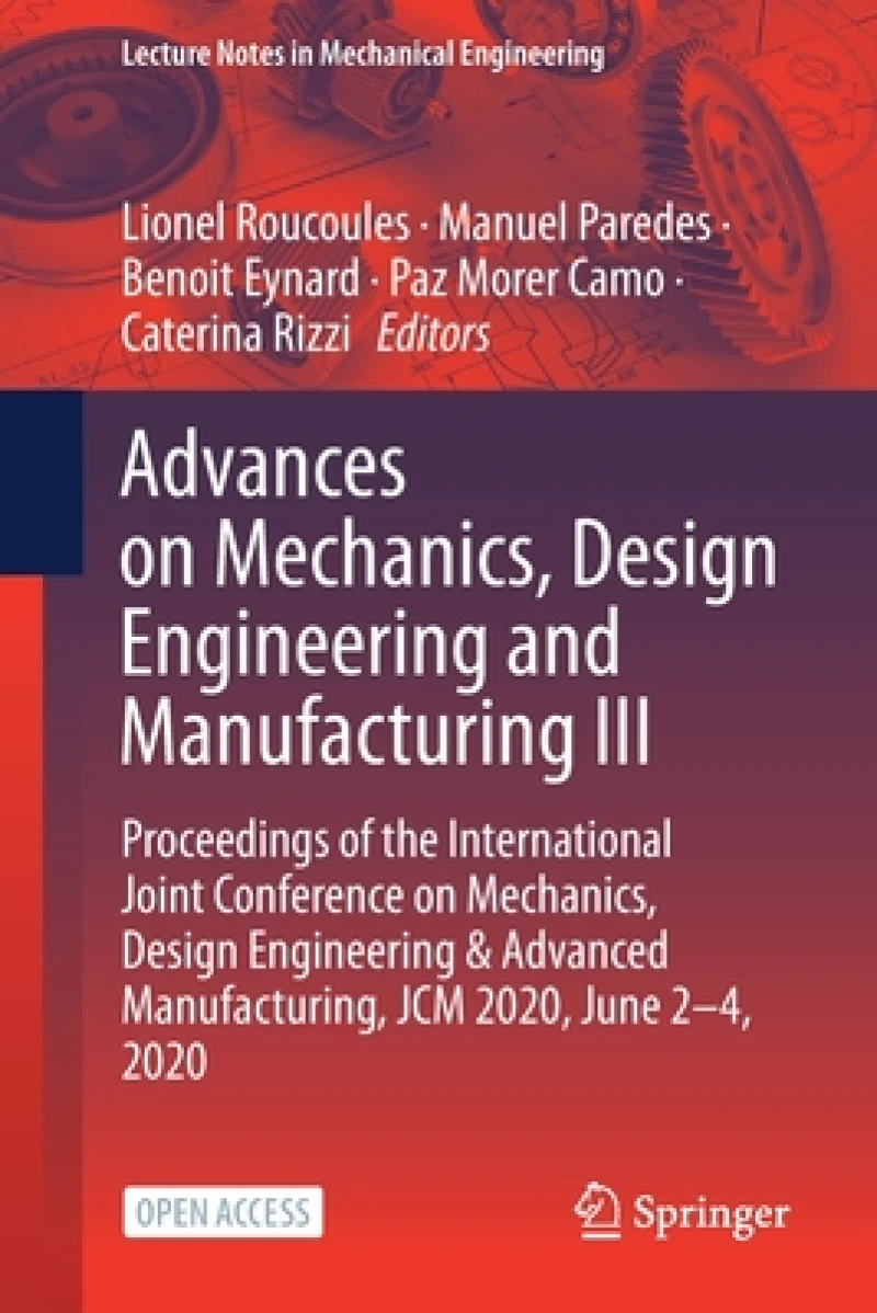 Advances on Mechanics, Design Engineering and Manufacturing III