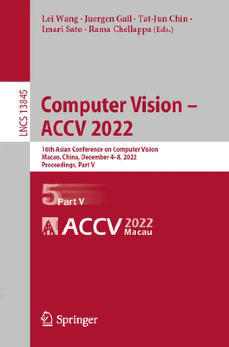 Computer Vision – ACCV 2022