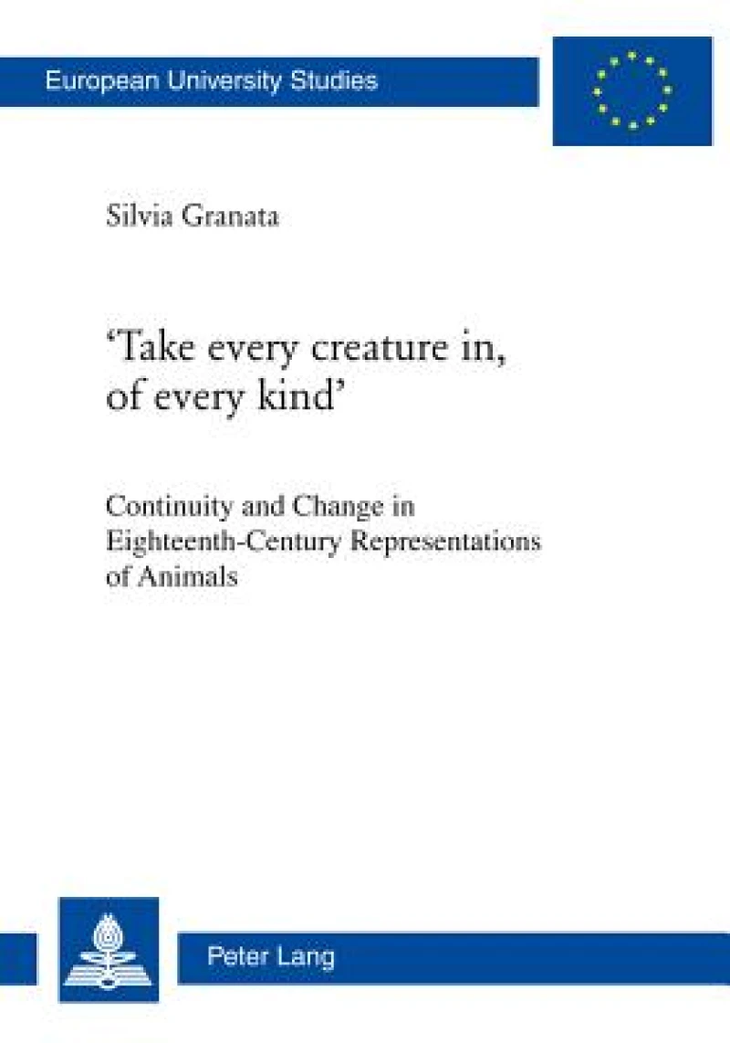 'Take every creature in, of every kind'