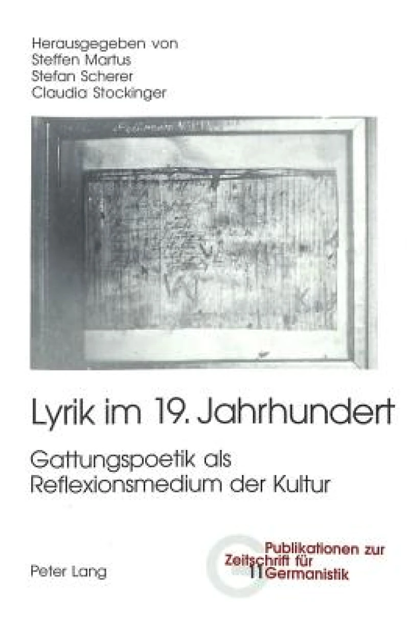 Lyrik Im 19. Jahrhundert