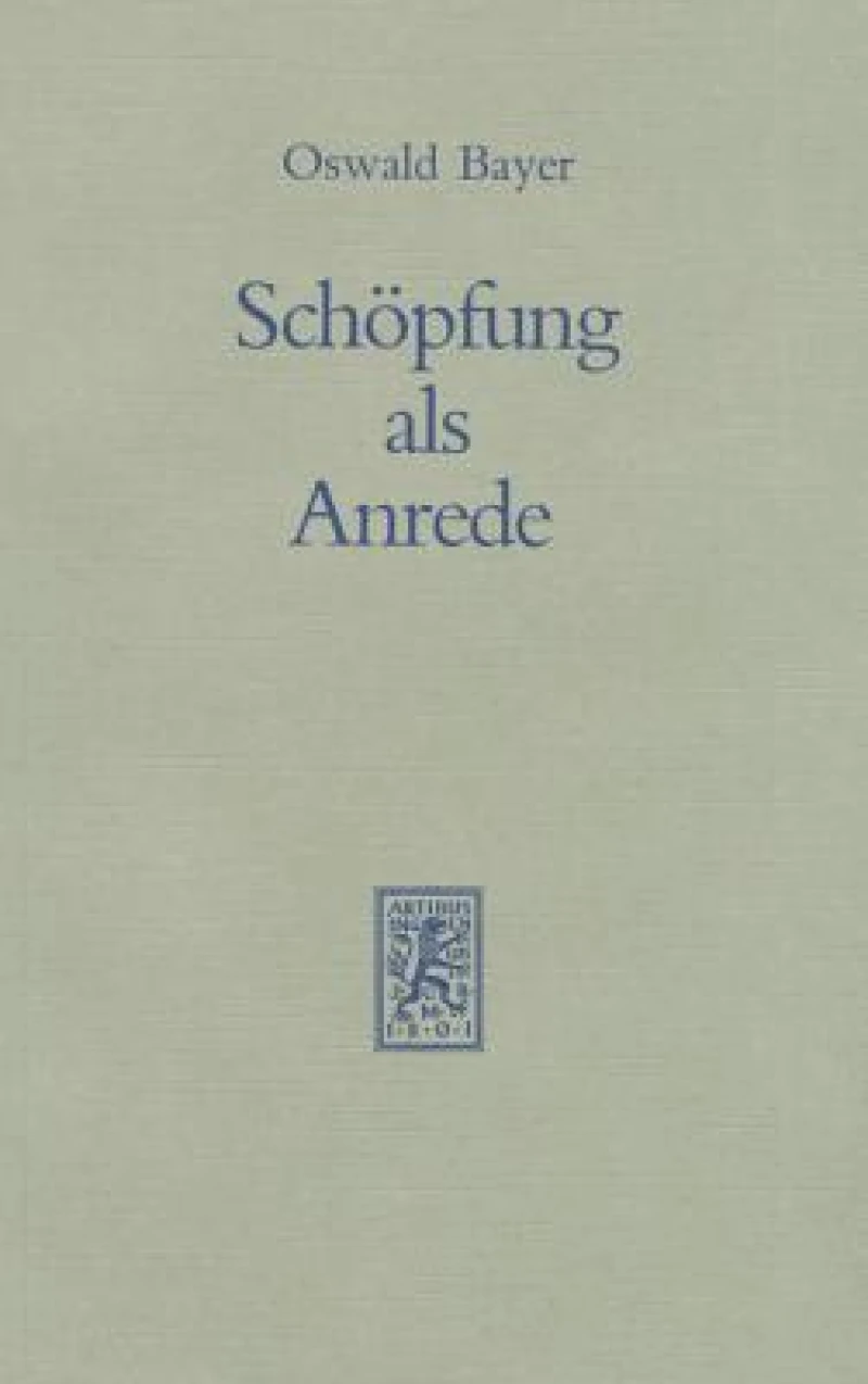 Schopfung als Anrede