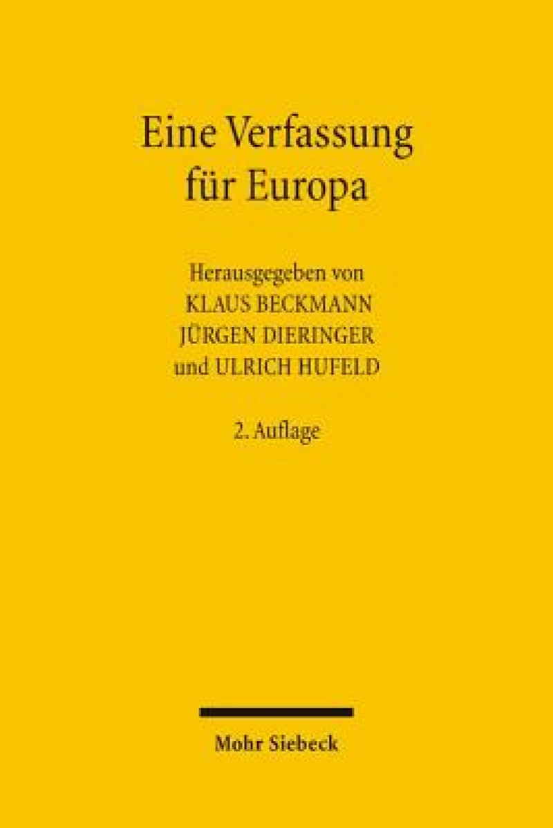 Eine Verfassung fur Europa