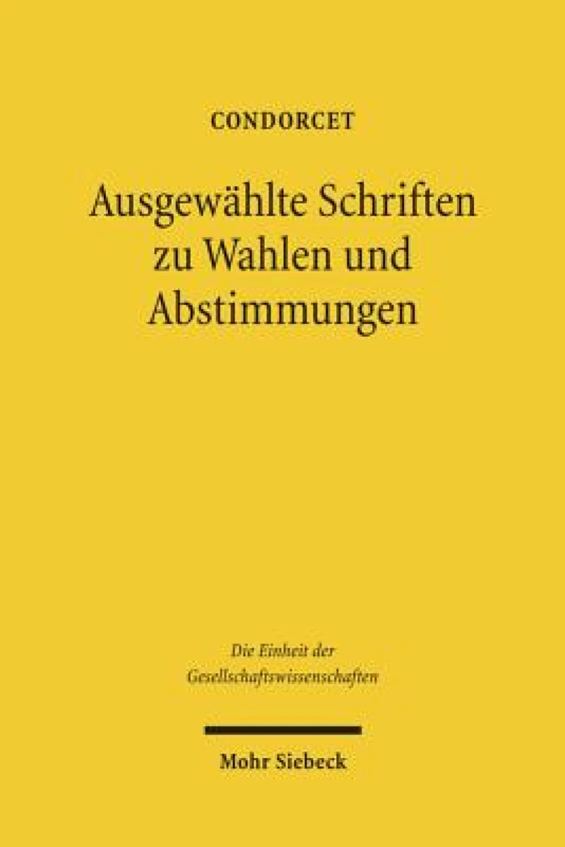 Ausgewahlte Schriften zu Wahlen und Abstimmungen