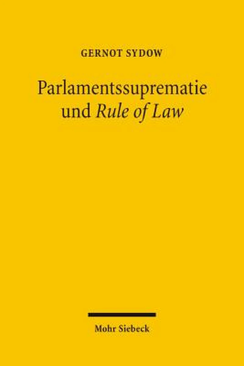 Parlamentssuprematie und Rule of Law