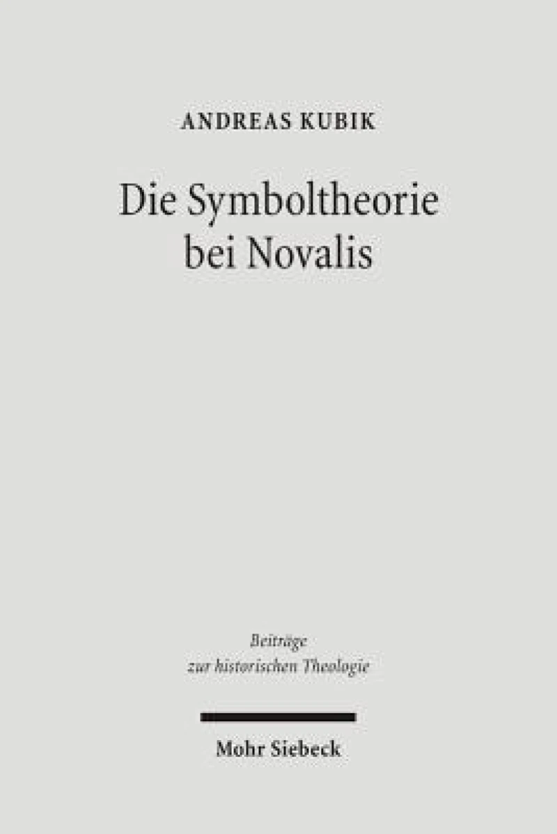 Die Symboltheorie bei Novalis