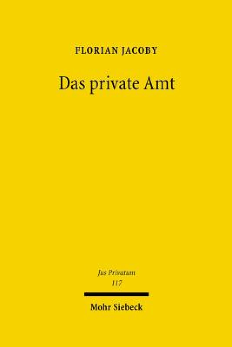 Das private Amt
