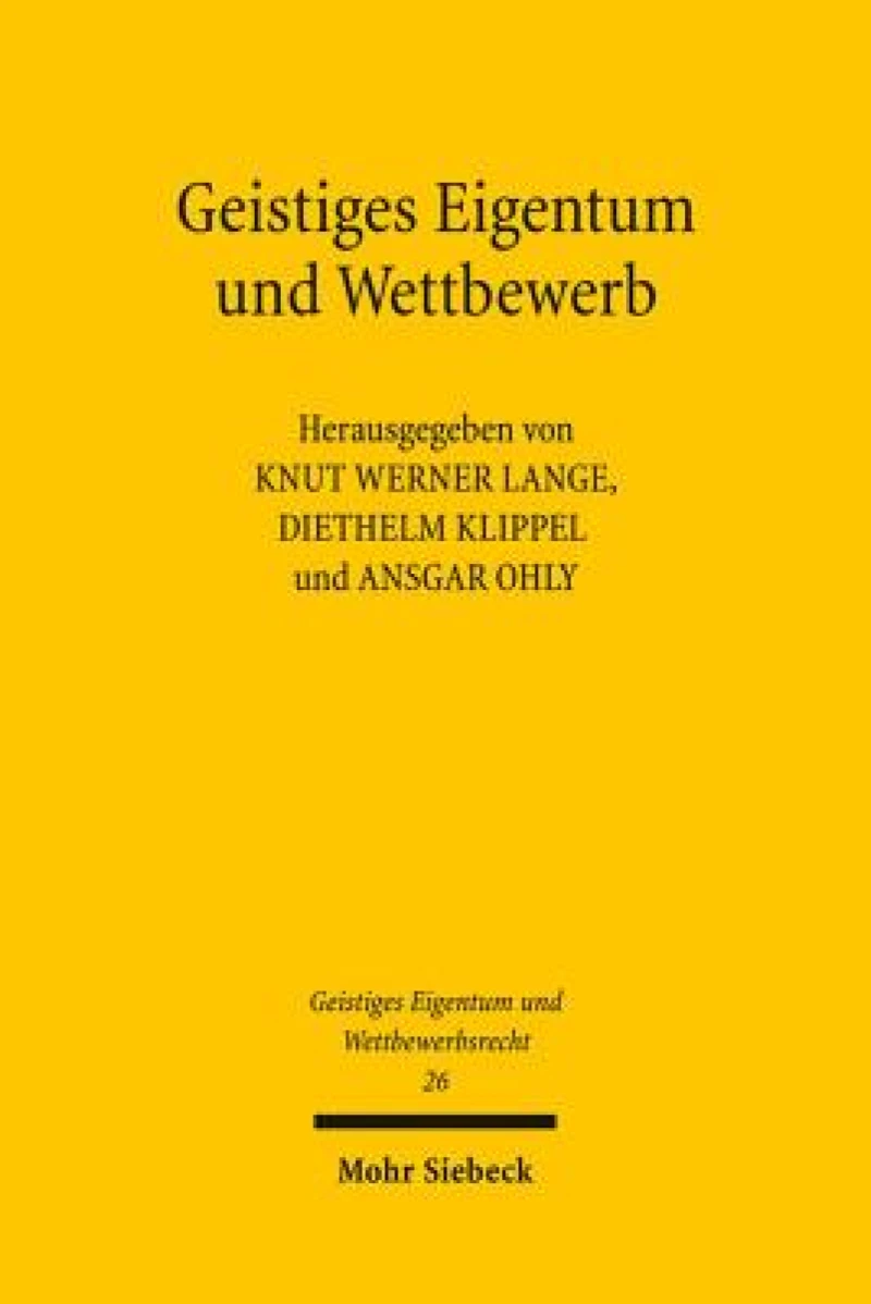 Geistiges Eigentum und Wettbewerb