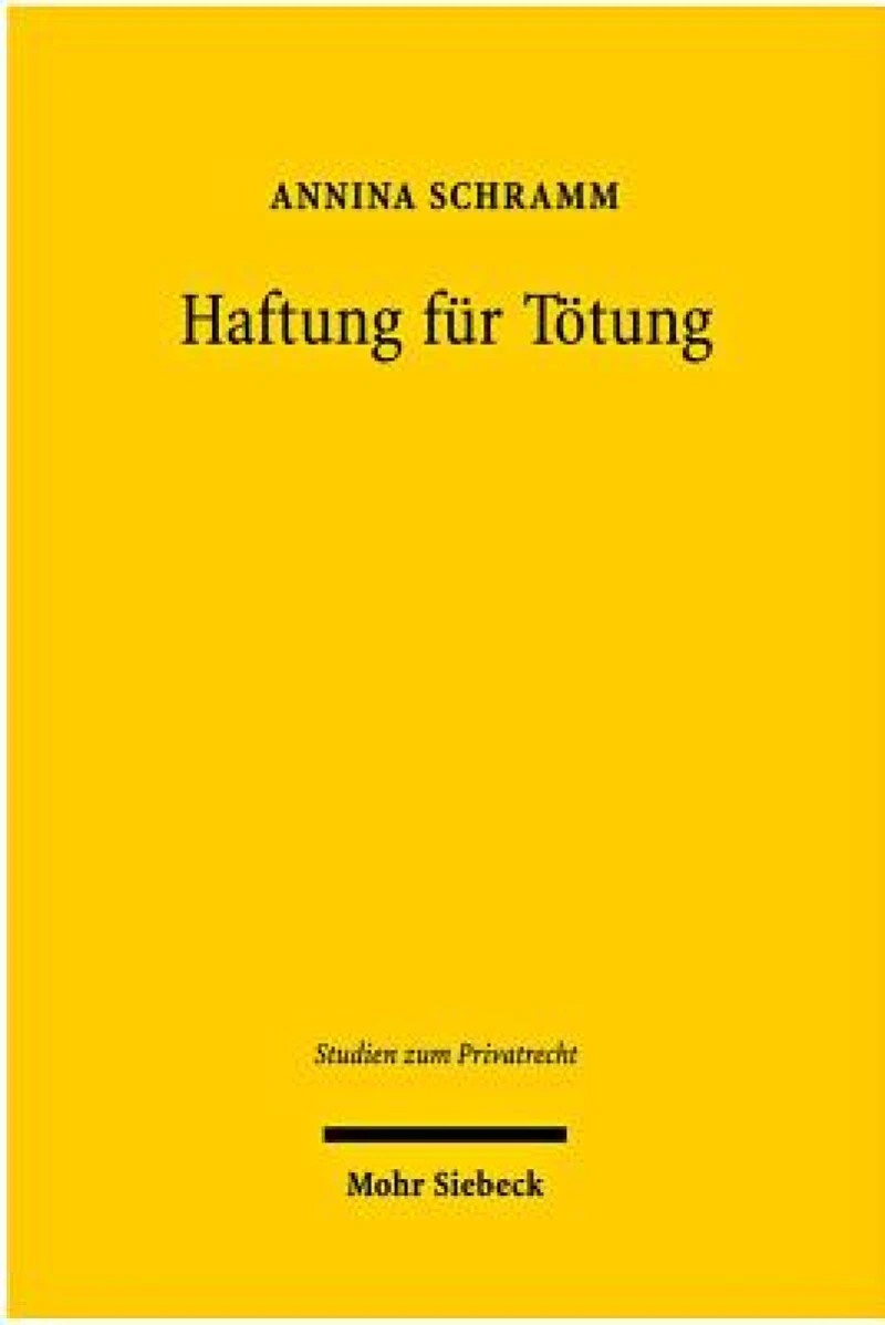 Haftung fur Totung