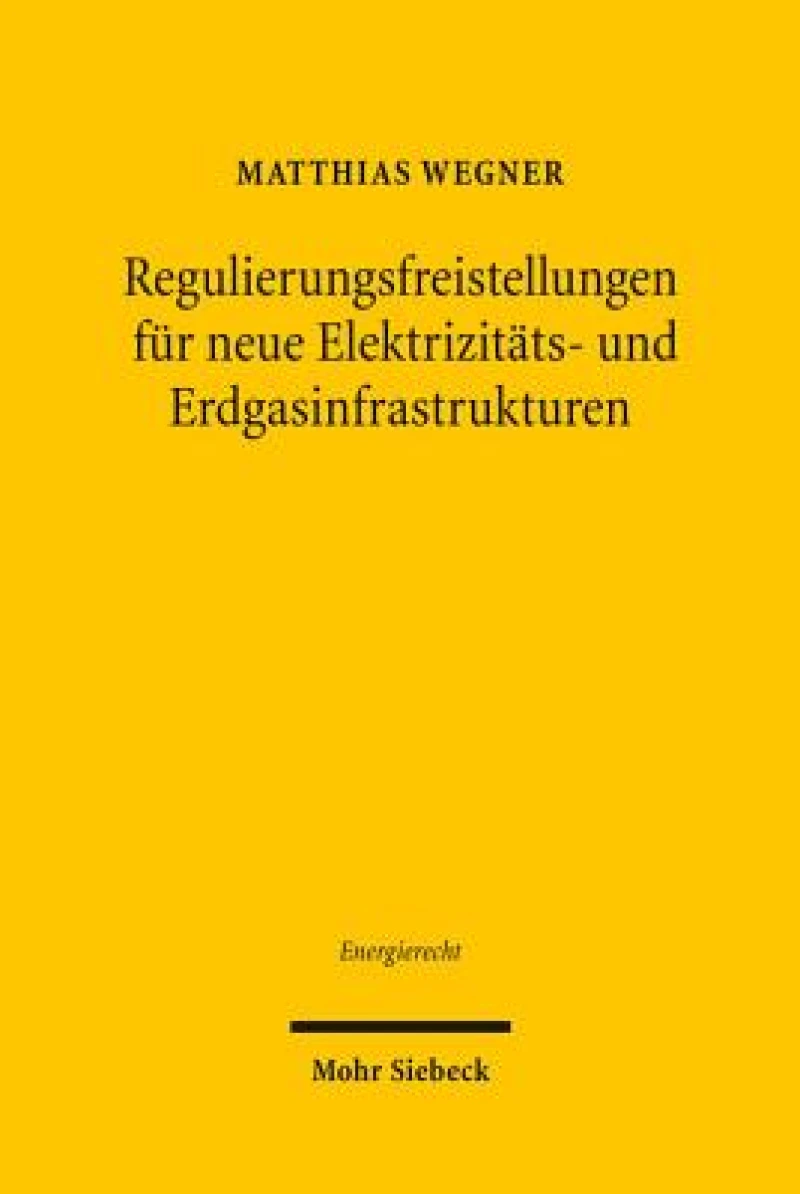 Regulierungsfreistellungen fur neue Elektrizitats- und Erdgasinfrastrukturen