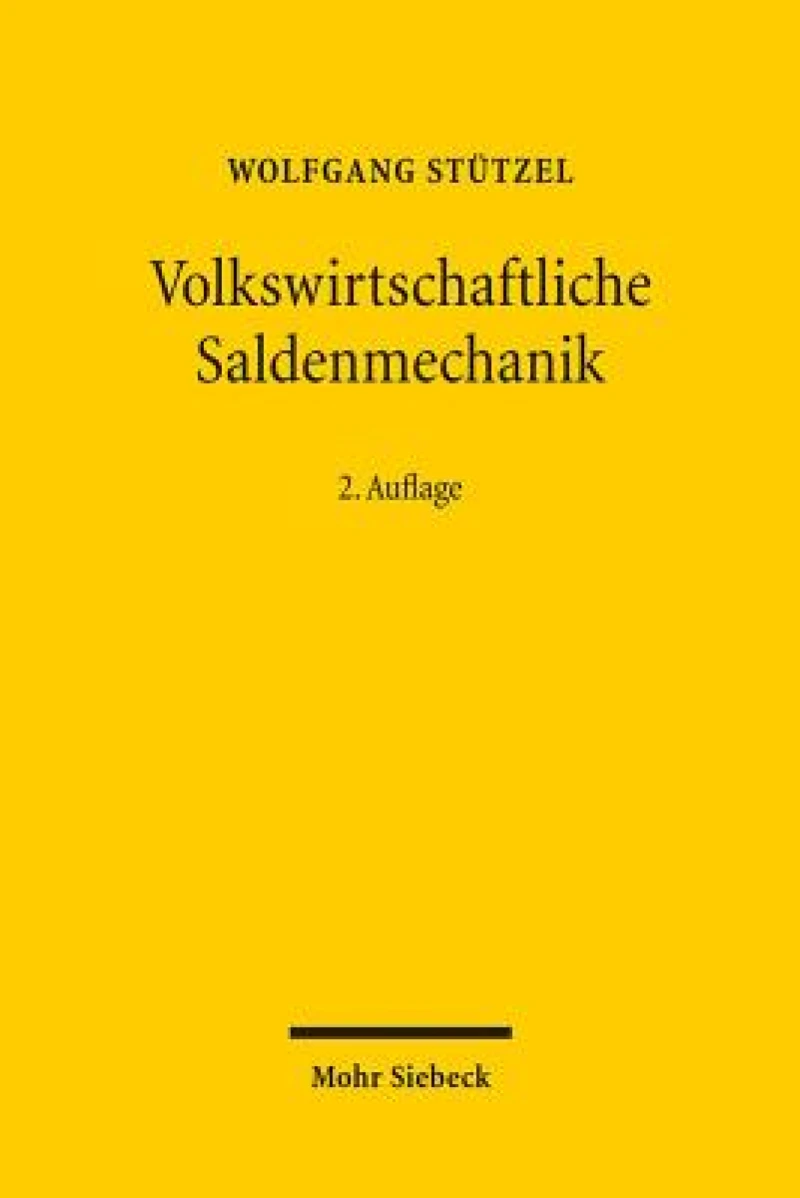 Volkswirtschaftliche Saldenmechanik