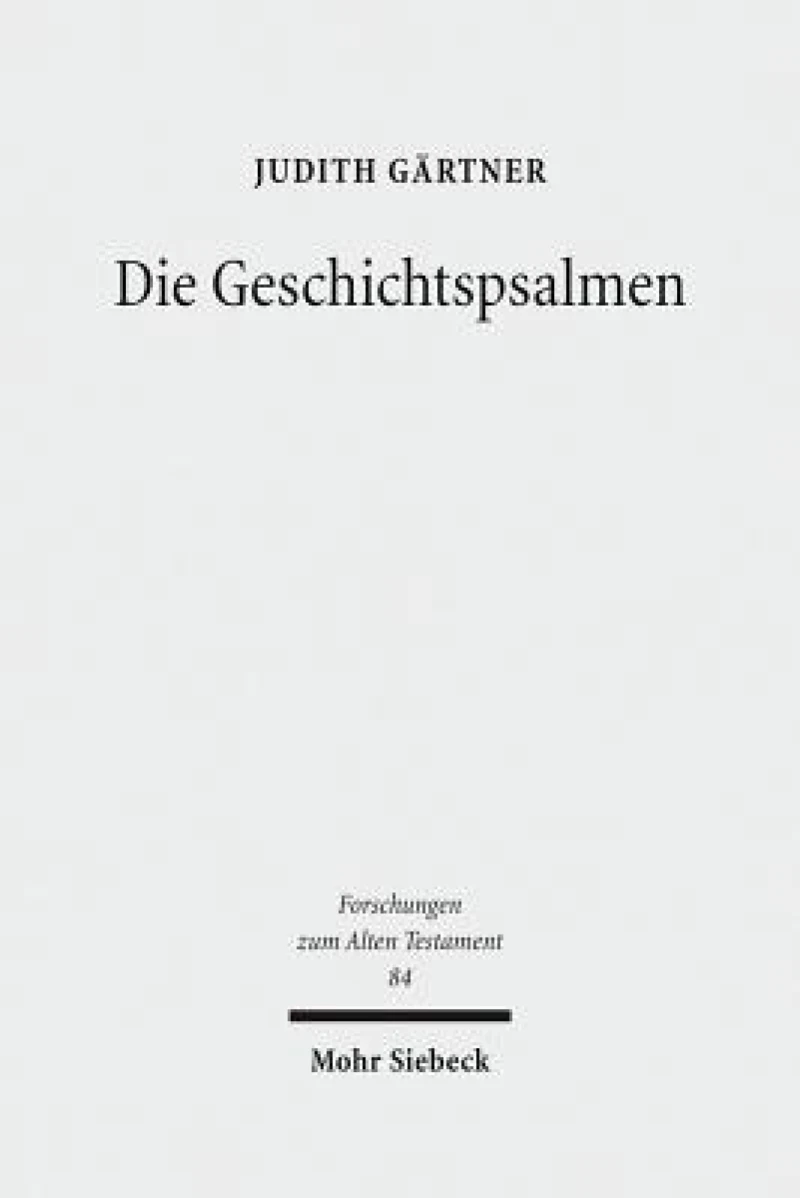 Die Geschichtspsalmen
