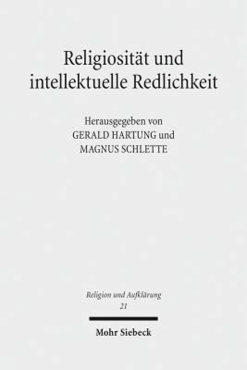 Religiositat und intellektuelle Redlichkeit
