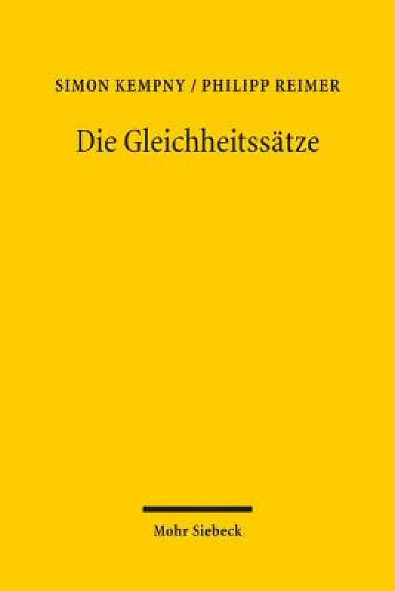 Die Gleichheitssatze