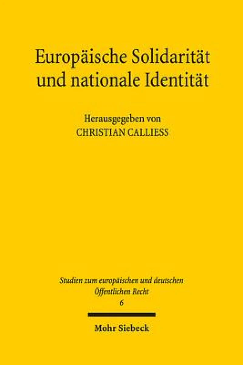 Europaische Solidaritat und nationale Identitat