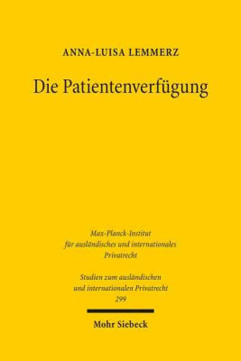 Die Patientenverfugung