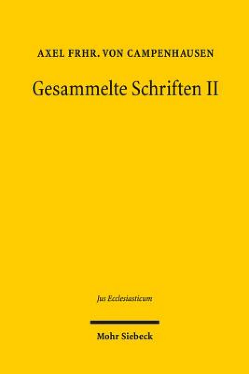 Gesammelte Schriften II