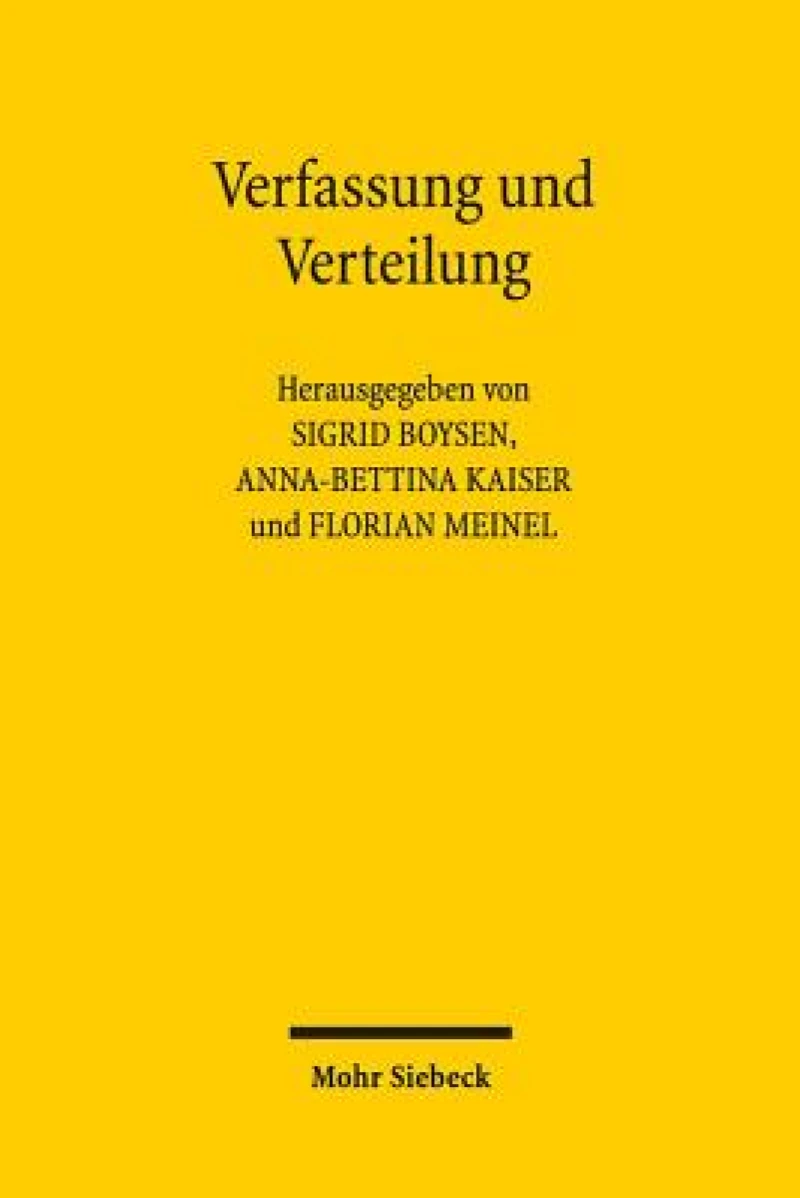 Verfassung und Verteilung