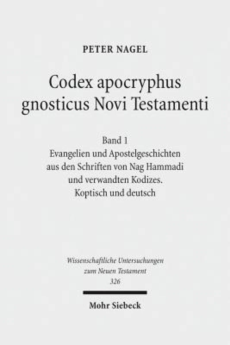 Codex apocryphus gnosticus Novi Testamenti