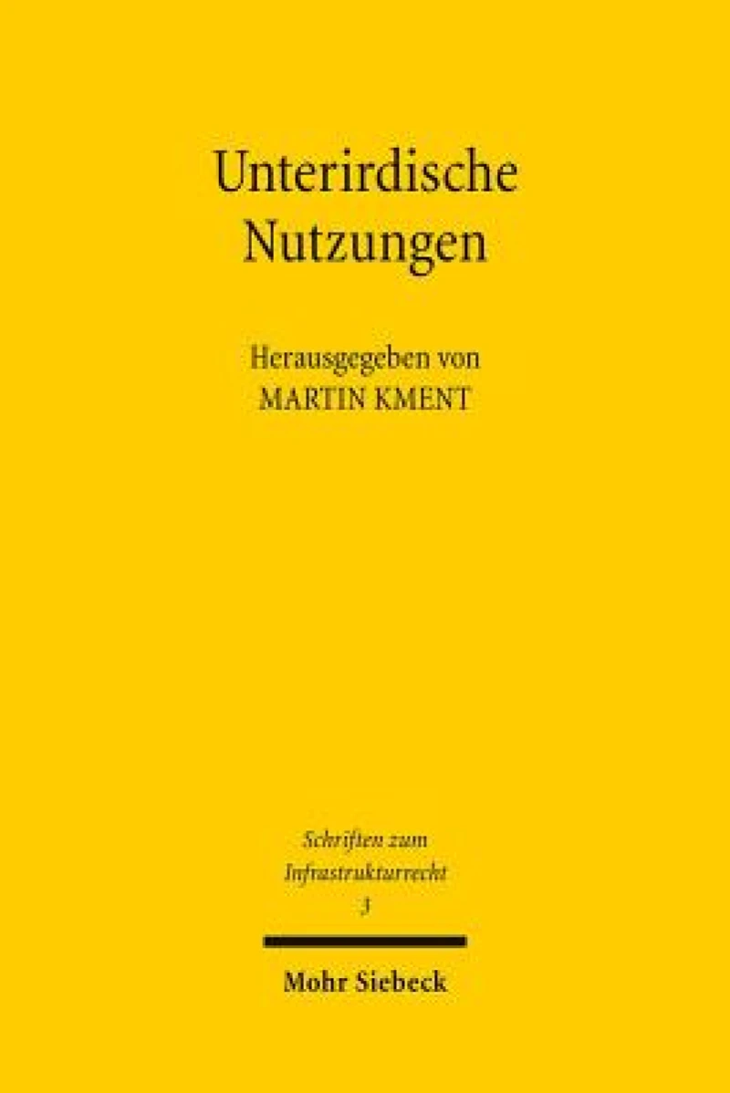 Unterirdische Nutzungen