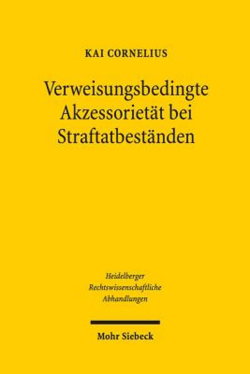 Verweisungsbedingte Akzessorietat bei Straftatbestanden