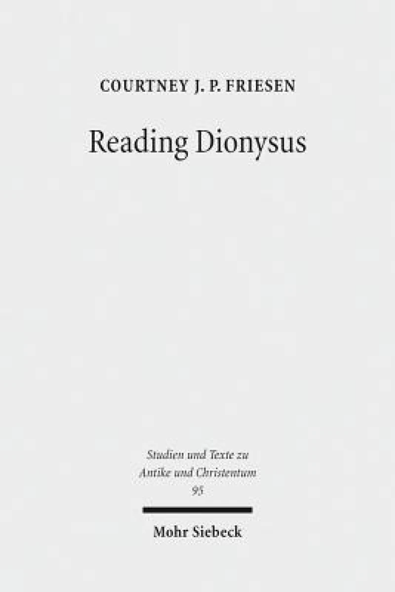 Reading Dionysus