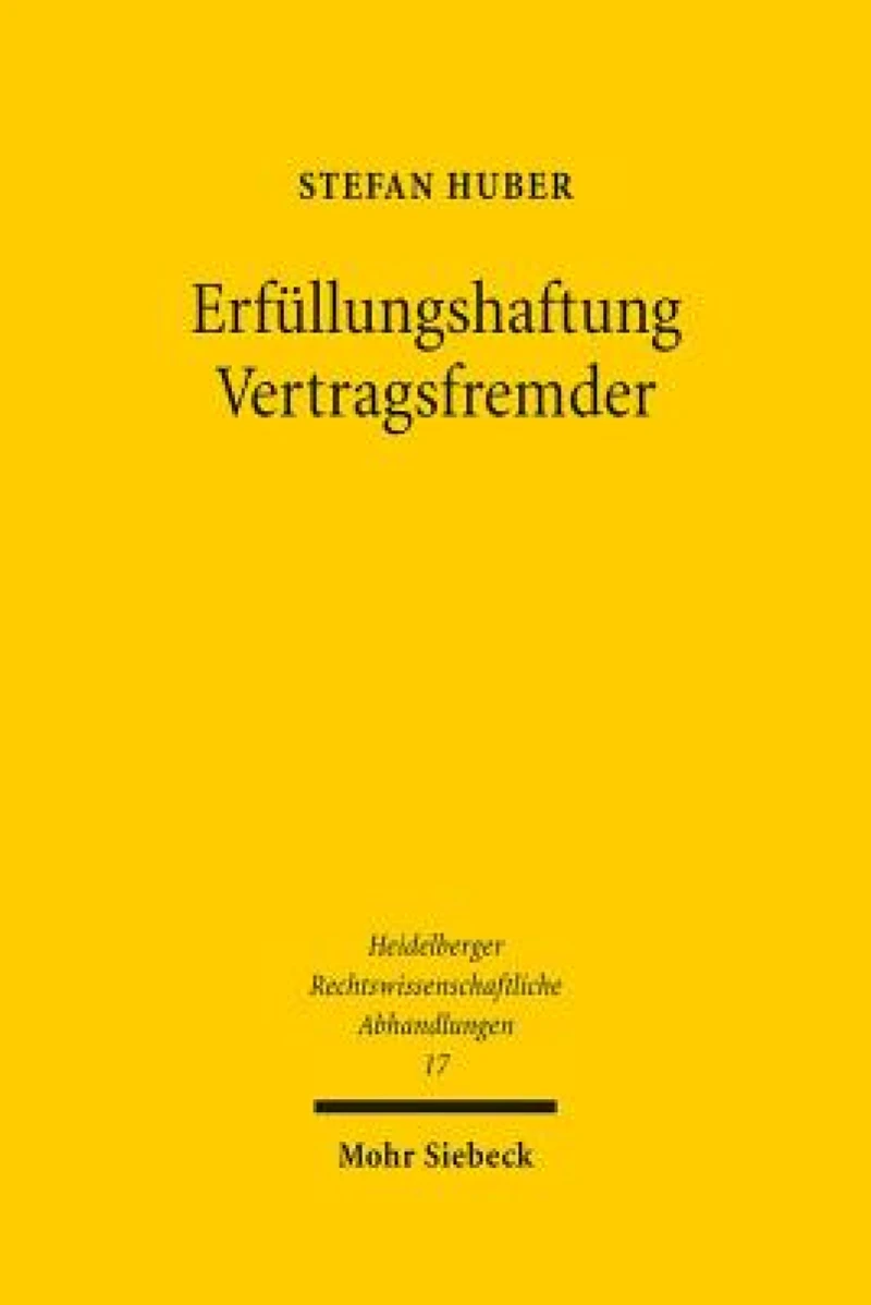 Erfullungshaftung Vertragsfremder