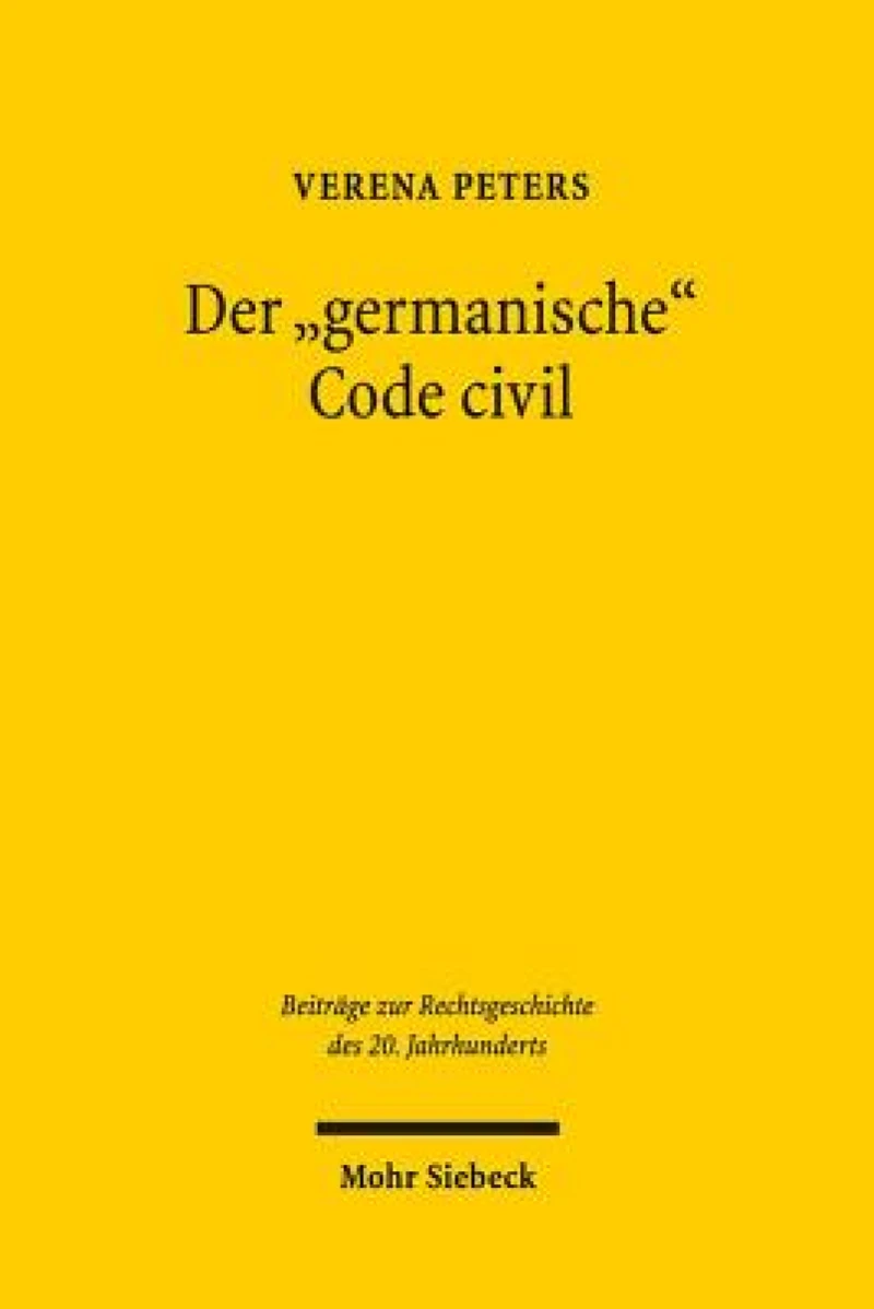Der "germanische" Code civil