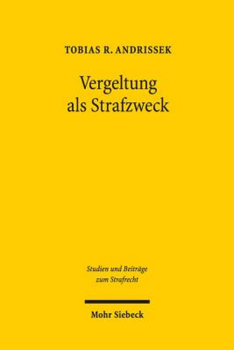 Vergeltung als Strafzweck