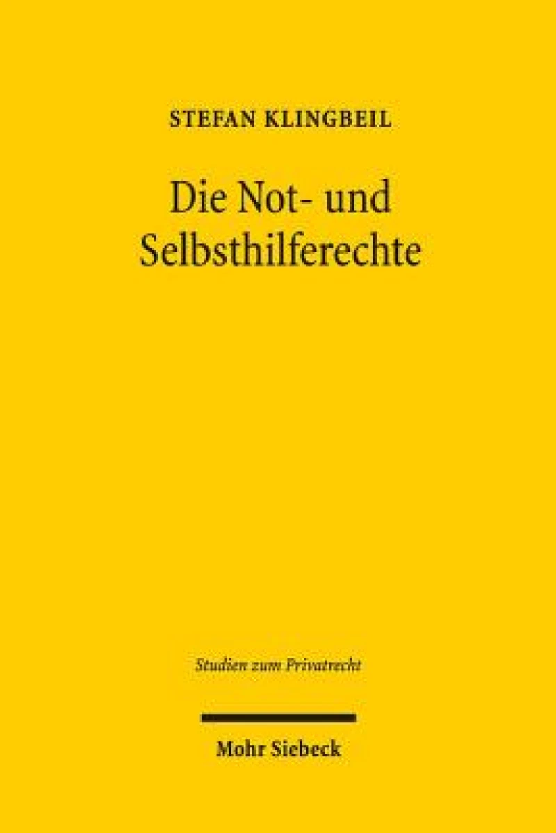 Die Not- und Selbsthilferechte